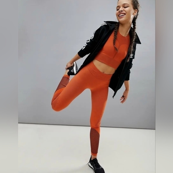 New Adidas TRAININGWARP KNIT TIGHTS - Picture 1 of 15